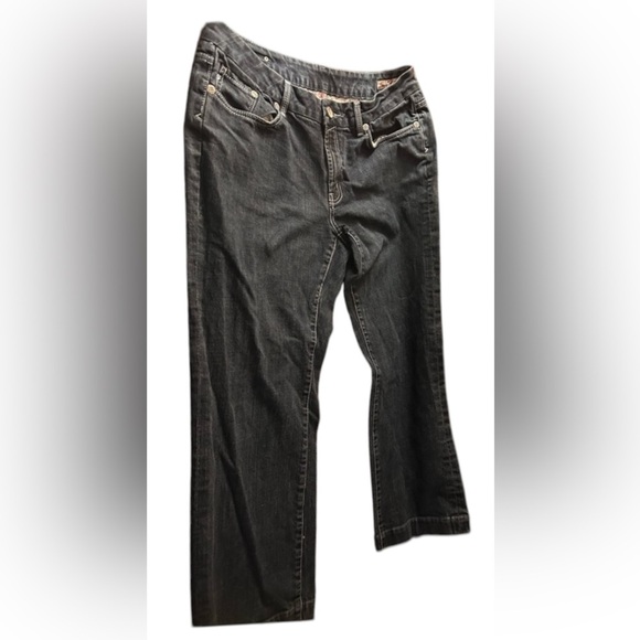 Seven7 Y2K Bootcut Jeans Size 20 (Fits Like 16) Wide Leg Plus Size Denim - Picture 1 of 17